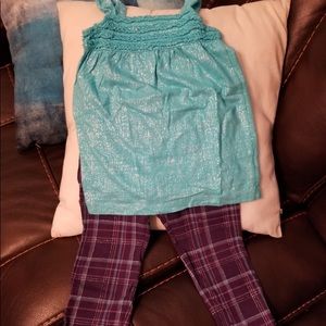 3t jumping beans sleeveless shirt and pants